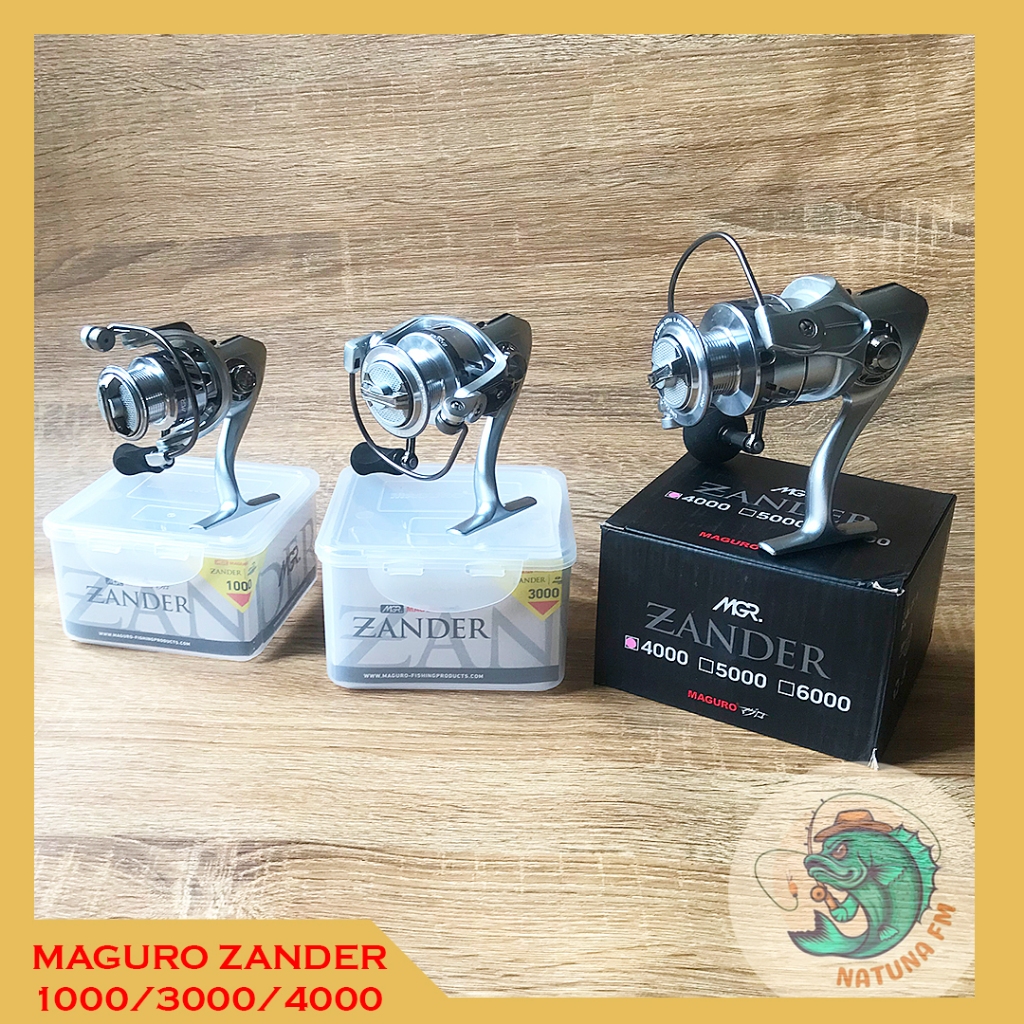 Reel Spinning  Pancing MAGURO ZANDER 1000 / 3000 / 4000