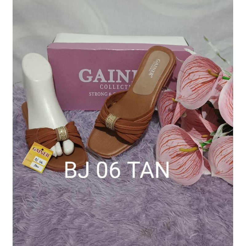 GAINER BJ 04 05 06 sandal teplek wanita gainer original