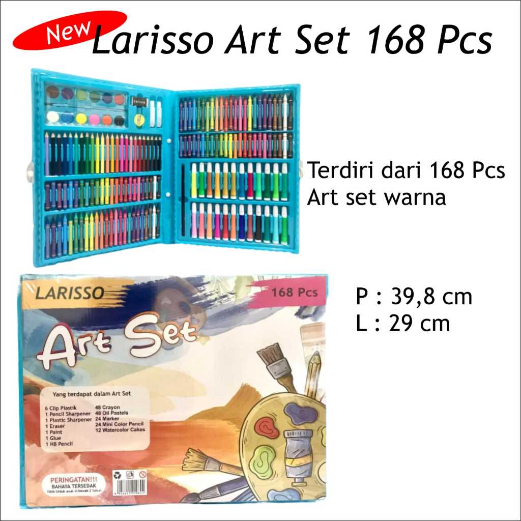 

Painting Art Set Larisso 168pcs