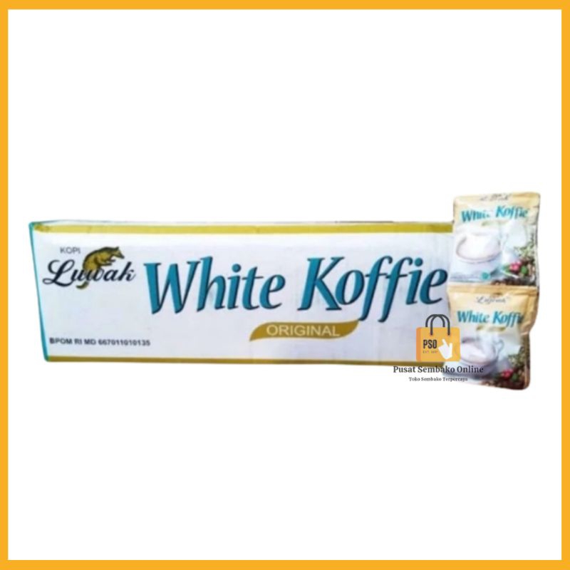 

Kopi Luwak White Koffie Original Kopi Luwak Instan (1 Dus / 20 Renceng)