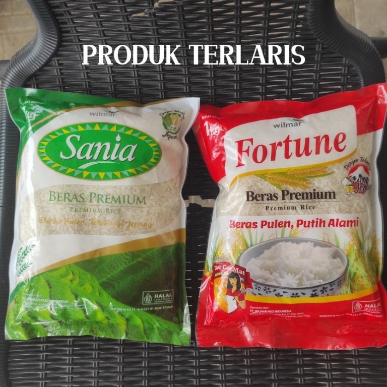 

PAKET LENGKAP>>> TERLARIS - Beras Premium Sania/Fortune kemasan 1 kg