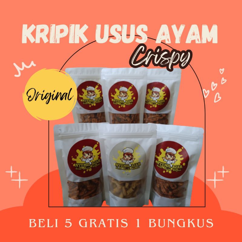 

usus ayam original paling murah 50gr