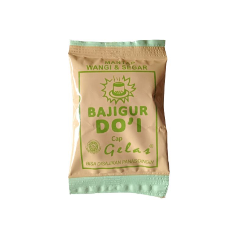 

Bajigur Do'i Cap Gelas 1 Renteng Isi 10 Sachet