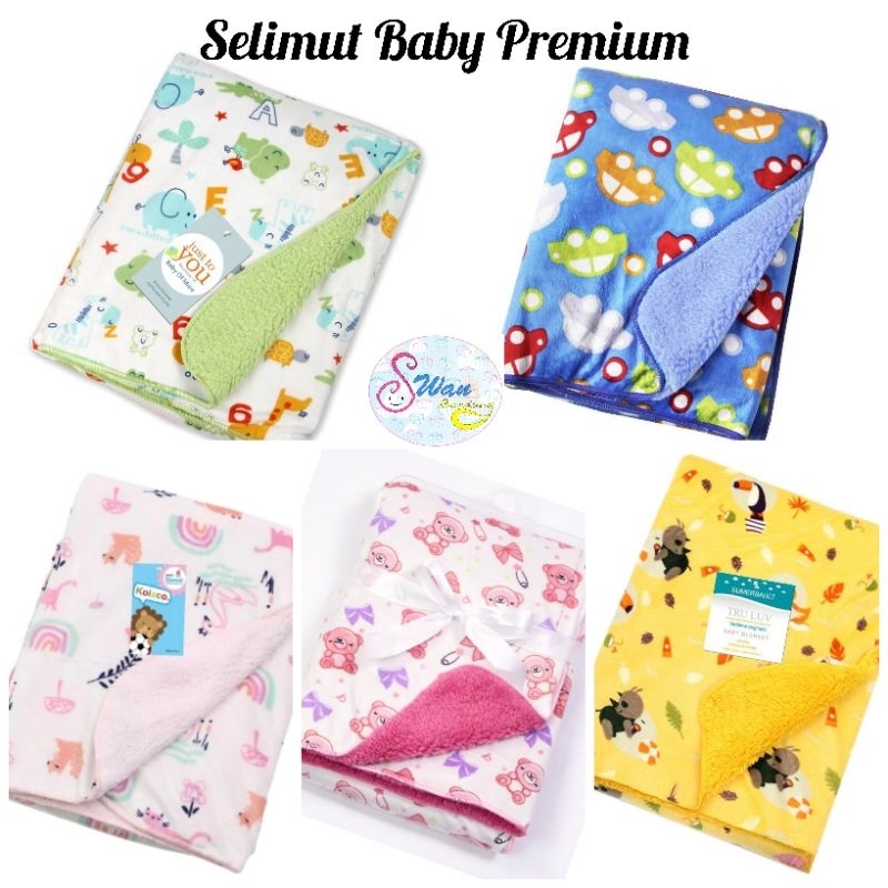 Selimut Bayi Carter Double Fleece Premium / Selimut Carter