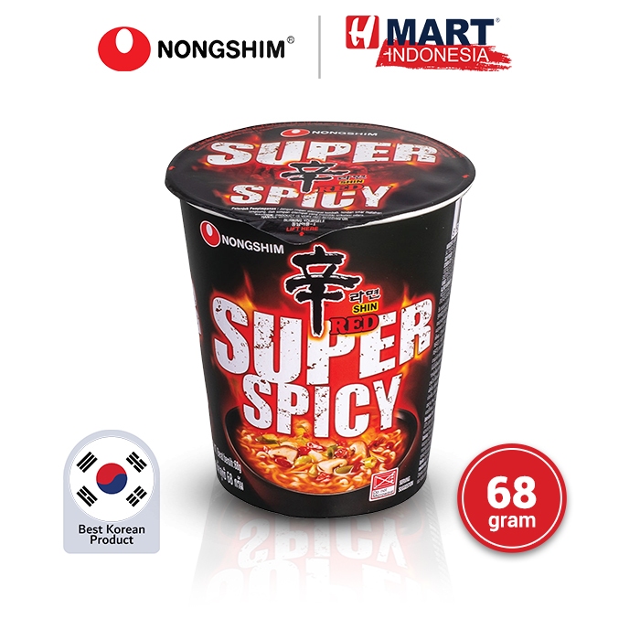 

NONGSHIM Shin Red Super Spicy Ramyun Cup 68g