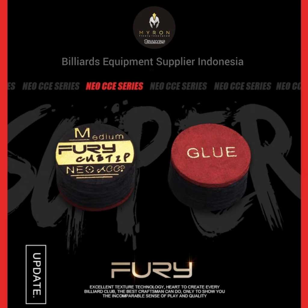 Tip Fury Neo Cce Series~Fury Cue Tip~Original