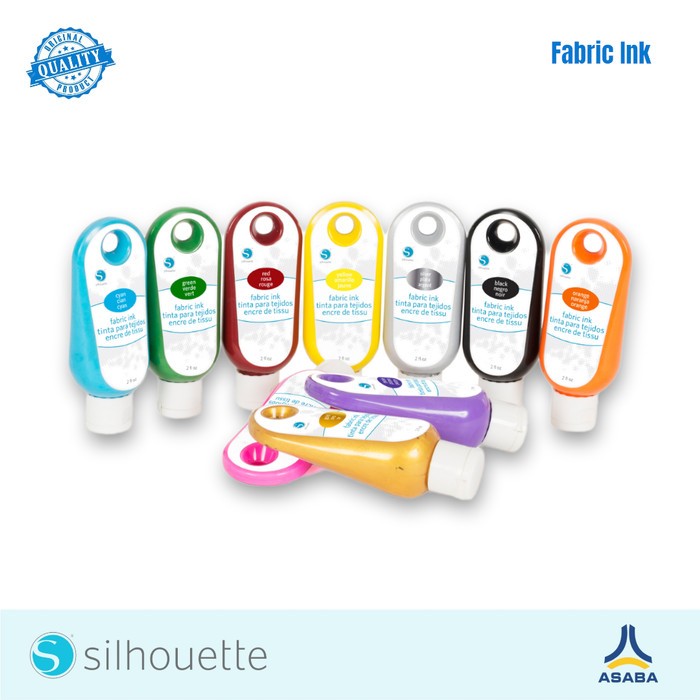 Silhouette Fabric Ink (2FL OZ/ 59 CC BOTTLE)
