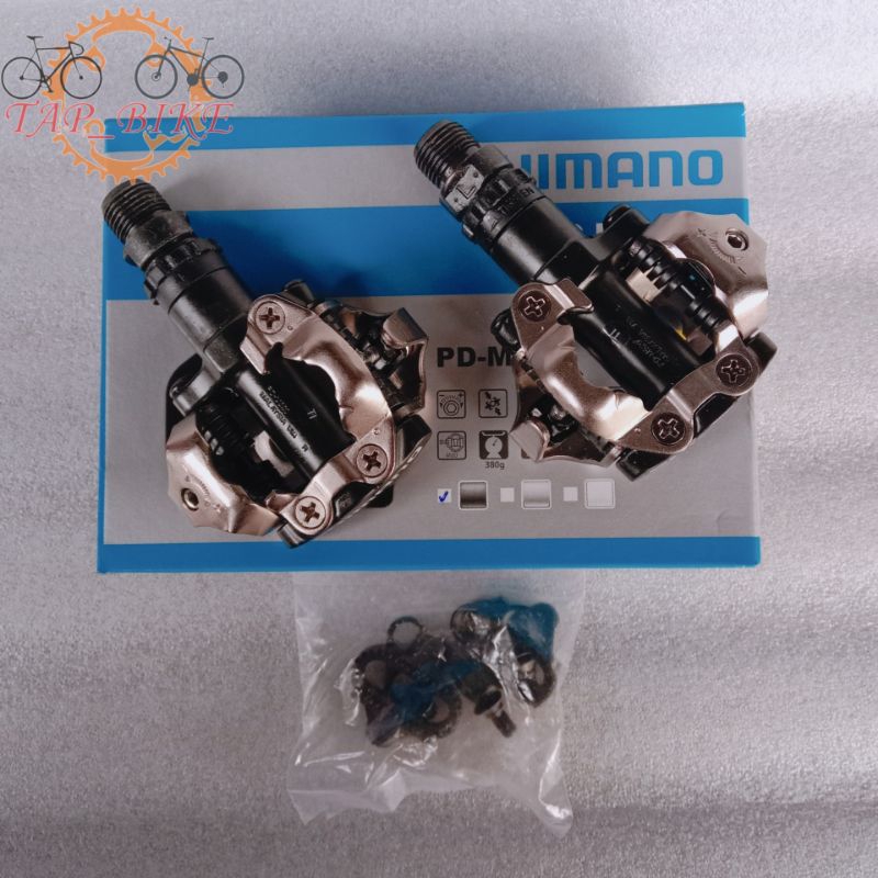 Pedal Shimano PD-M520 Black - Pedal Sepeda MTB Original
