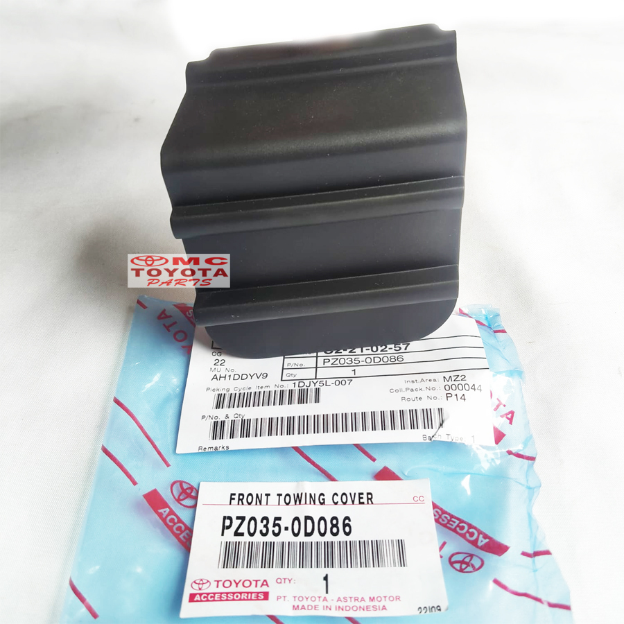 Jayy Tutup Cover Derek Towing Bumper Depan All New Yaris TRD 2014-2016 PZ035-0D086