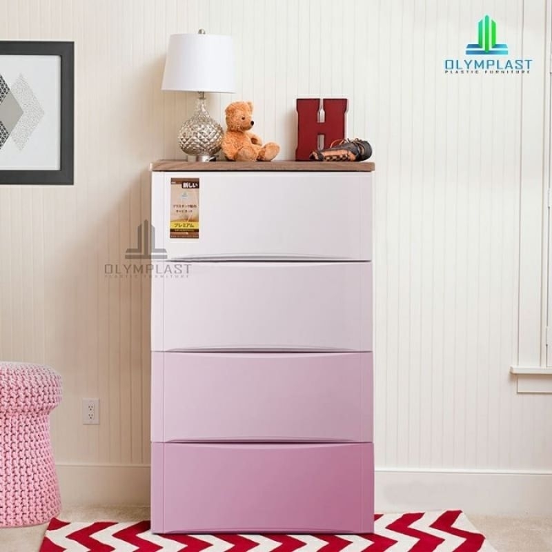 LEMARI PLASTIK OLYMPLAST ODC PNK.