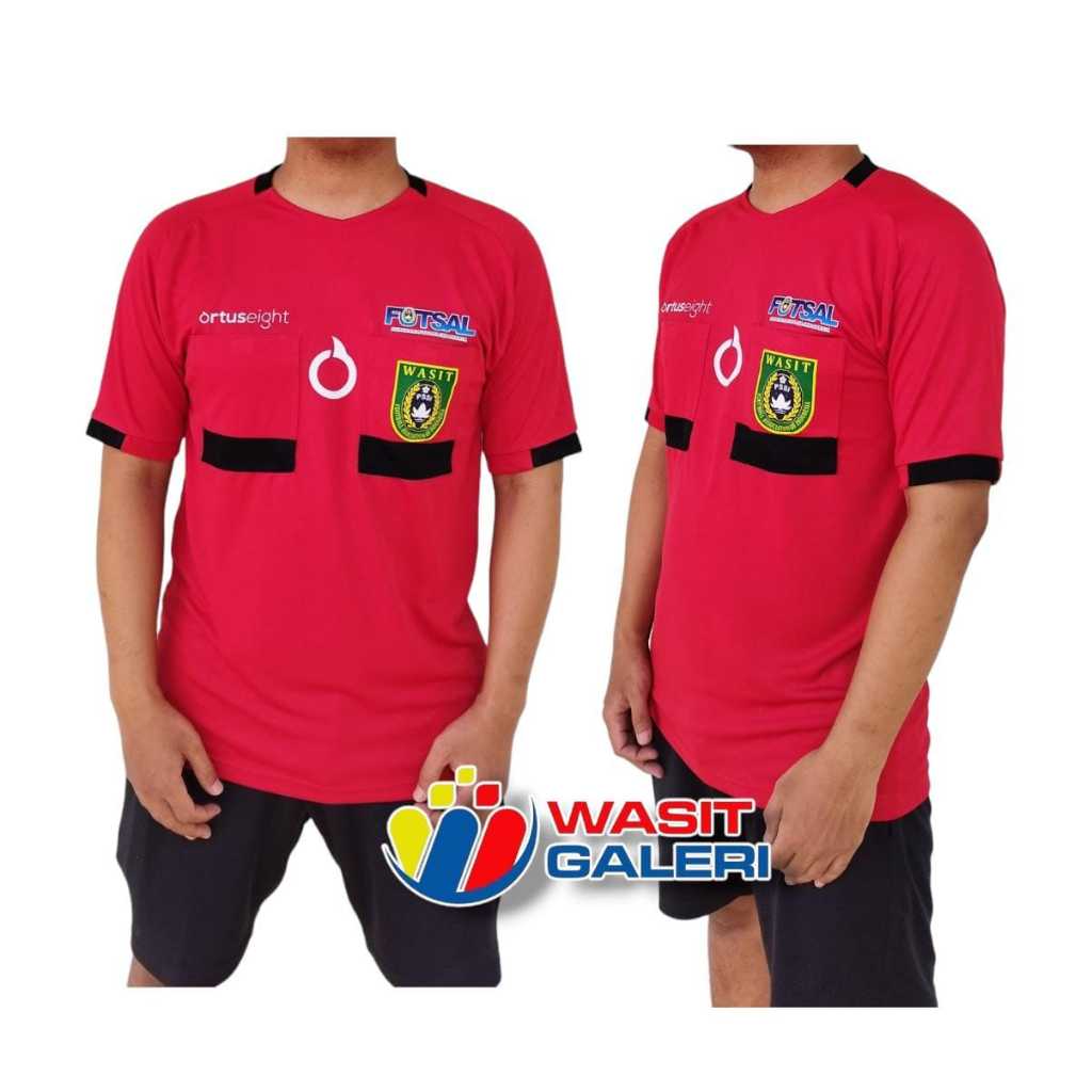 SETELAN BAJU WASIT FUTSAL ORTUS BIG SIZE (ORTUS - DADA ORTUS - FUTSAL - PSSI HIJAU)