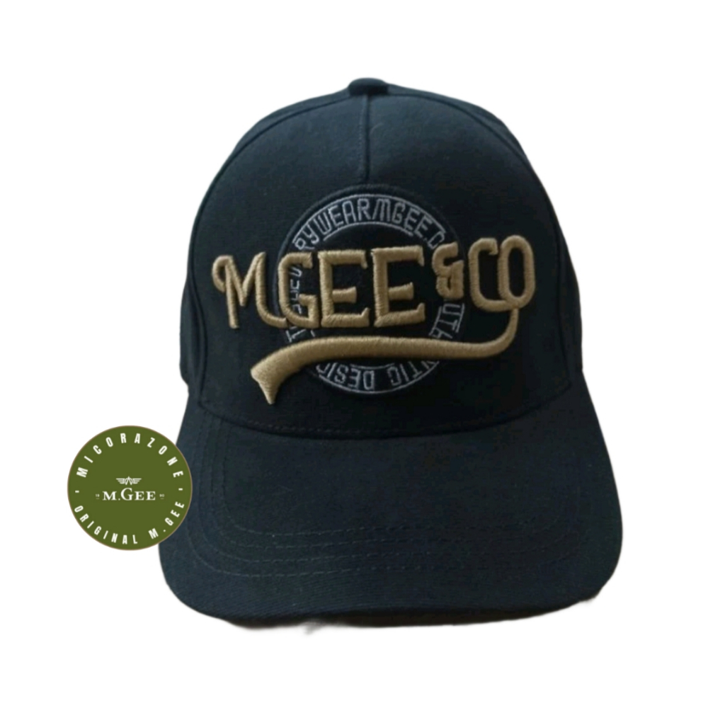 Topi Original MGEE - Topi Baseball Outdoor Original MGEE Hatch 068 Black
