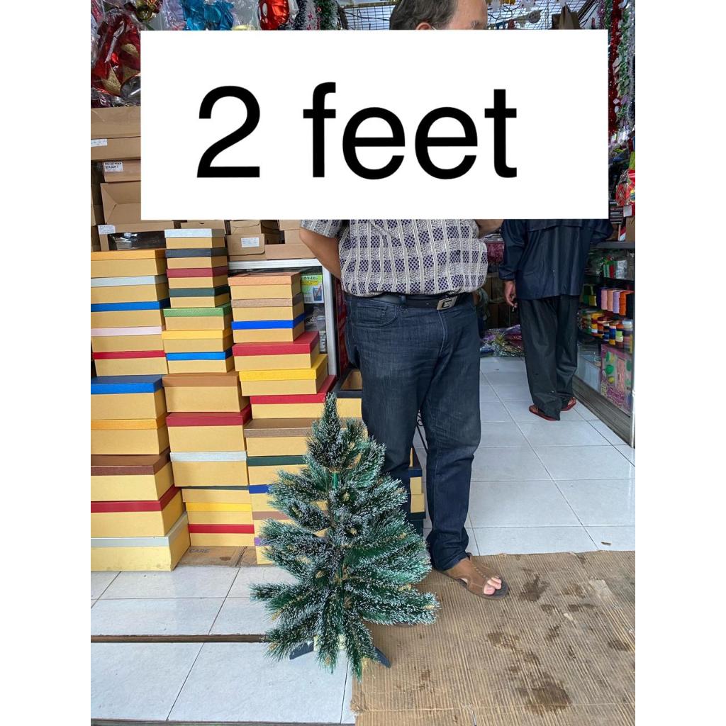 Pohon Natal Ukuran 2 Feet / 60 cm, Dekorasi Natal