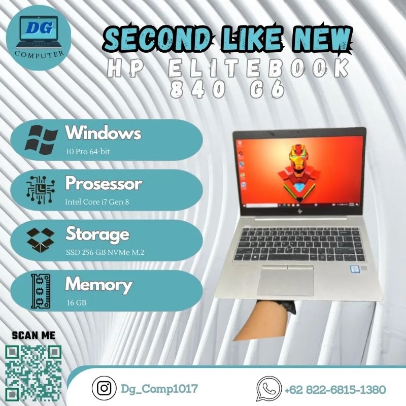 LAPTOP HP ELITEBOOK 840 G6