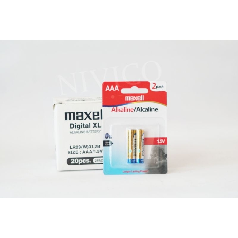 Baterai MAXELL DIGITAL XL ALKALINE AAA A3 1.5v