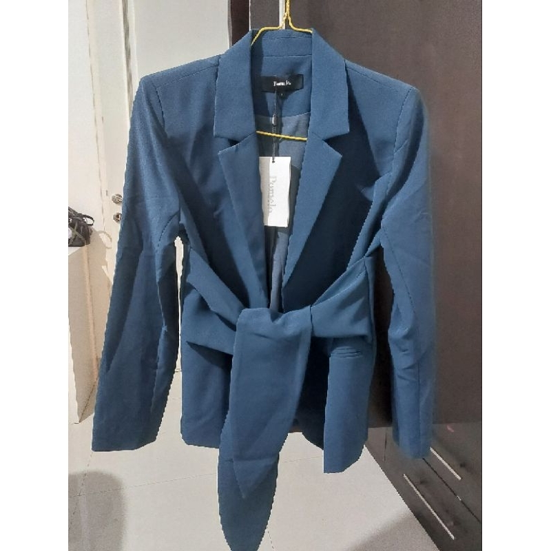 Blazer Pomelo waist navy