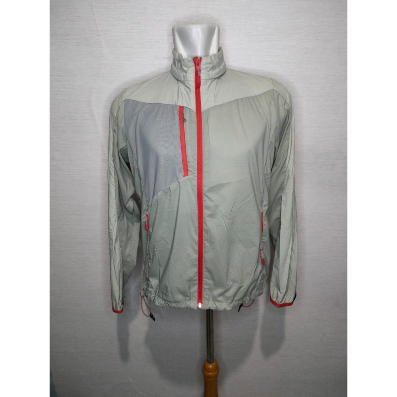 Jaket running Salewa abu