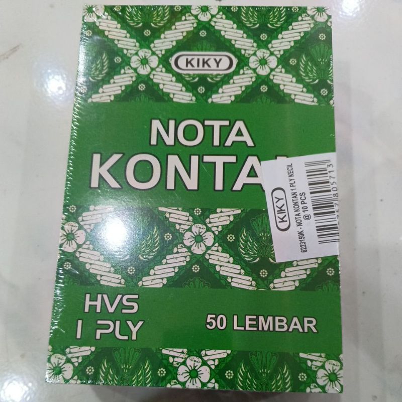 

Buku Nota NCR KIKY kecil 1 Play 50 Lembar