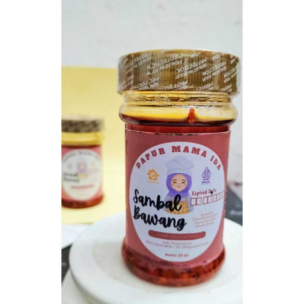 

Sambal Bawang paket hemat travelpack anti bocor 50 Gram