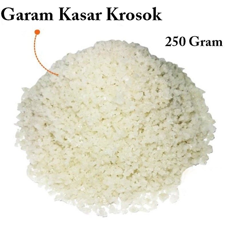 

garam kasar kristal krosok non yodium250gram