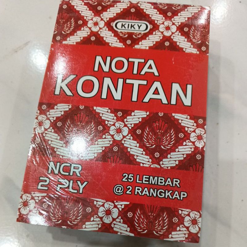

Buku Nota NCR KIKY kecil 2 Ply 25 Lembar