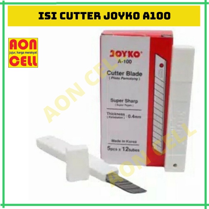 

isi cutter kecil a100 a 100 joyko cutter blade