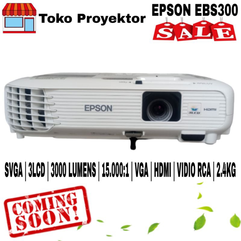 Proyektor/Projector Epson eb s300 3000 lumens