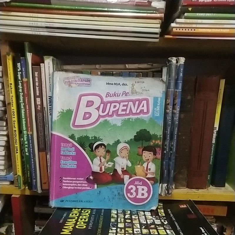 buku Bupena kelas 3B sd
