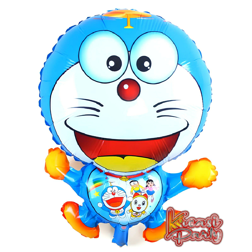 Balon Foil Doraemon / Balon Doraemon / Balon Karakter Doraemon Plastik