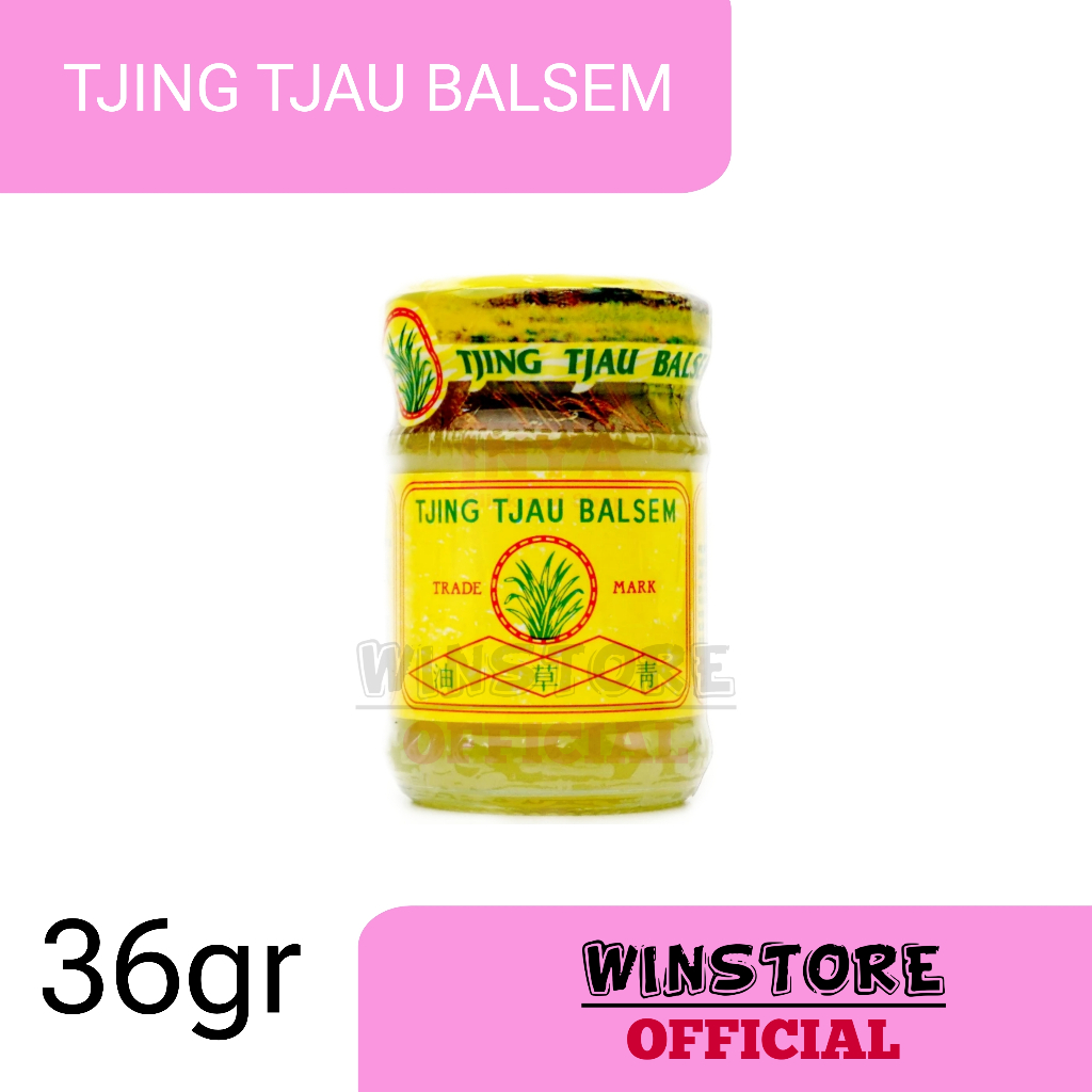 TJING TJAU BALSEM 36gr Obat Gosok - Balm - Ointment 100% ORIGINAL PRODUCT