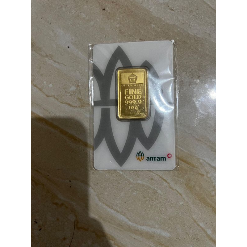 emas 10gram antam batangan