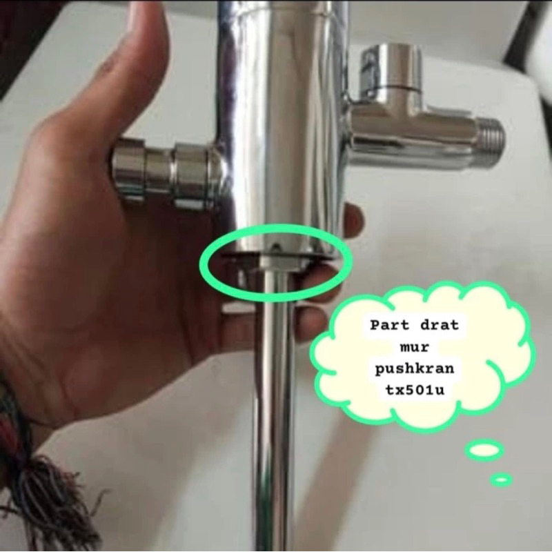 Sparepart mur kopling untuk Pushkran TX501U| mur TOTO TX 501 U(bekas)