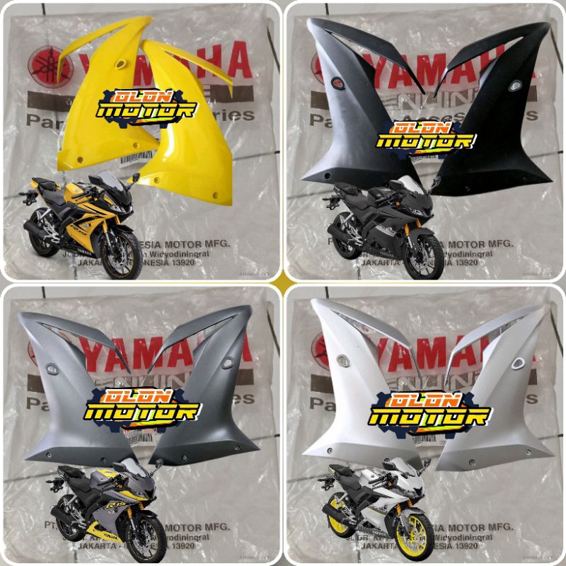 PANEL 1&2, FAIRING SAYAP LUAR R15 R 15 V3, VVA ORIGINAL YAMAHA