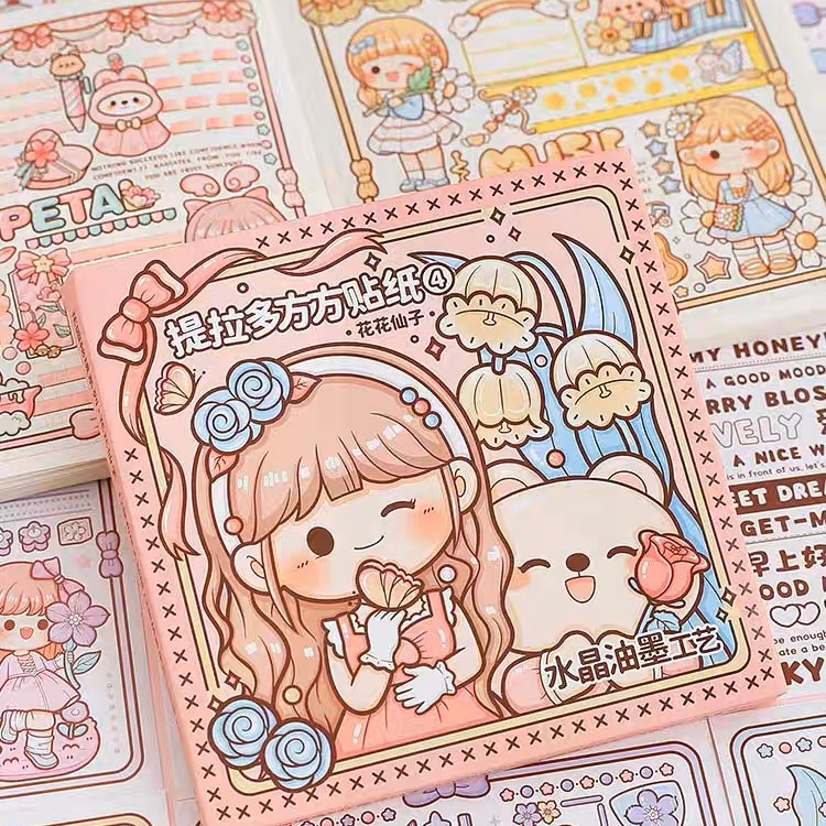

Stiker Pack Cantik Buat Buku Jurnal Varian Flower Fairy Girl TLD93