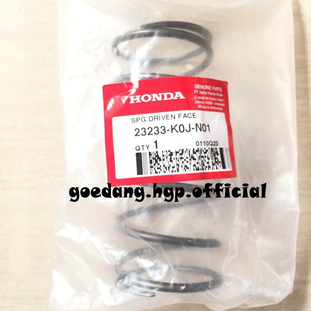 Spring Driven Face Per CVT GENIO K0J BEAT K1A SCOOPY K2F ORIGINAL AHM 23233K0JN01