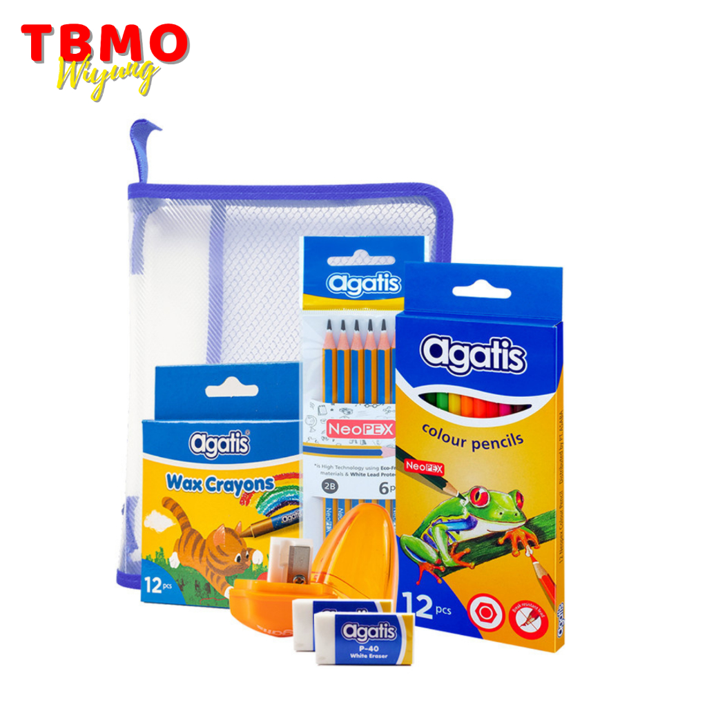 

Agatis Eco Coloring School Pack S4 Paket Mewarnai Agatis