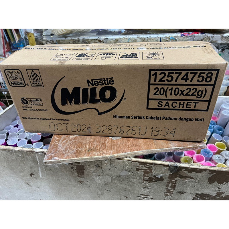 Milo Sachet 1dus isi 20 renceng (10x22gram)