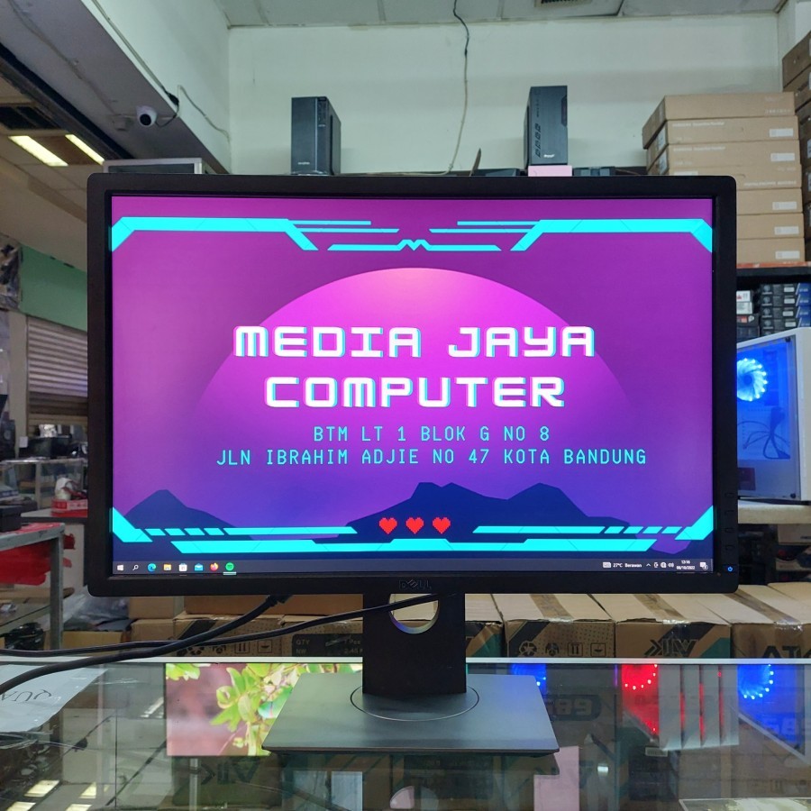 Monitor LED Bekas 24 Inch Widescreen Full HD Monitor Komputer murah bekas portrait