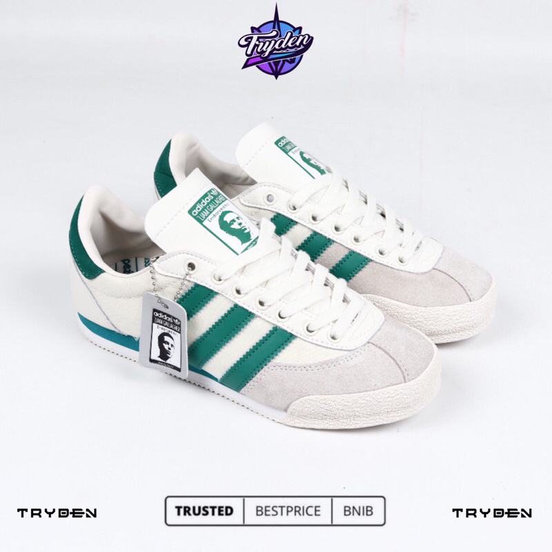 Sepatu Sneakers Adidas Spezial LG II Liam Gallagher White Green
