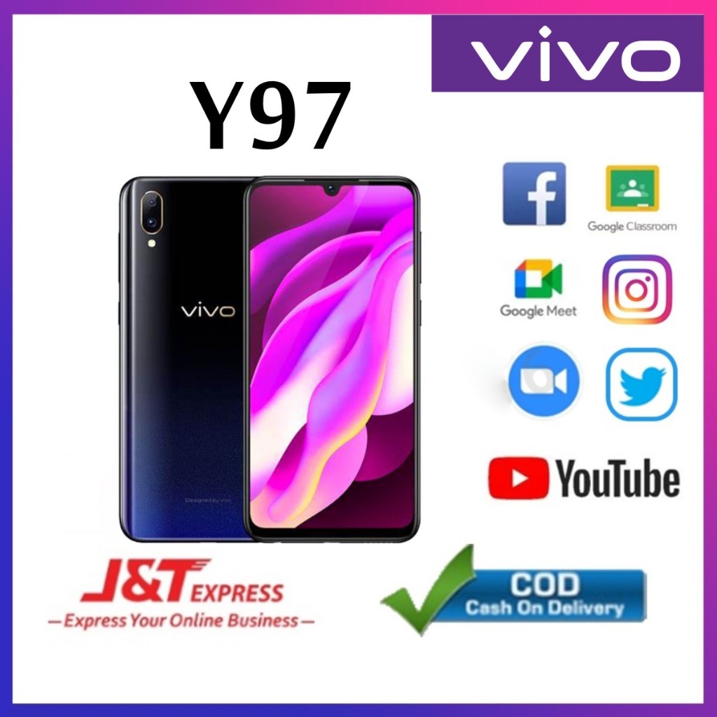 hp vivo y97 -ram8GB/256GB -6.53-inch  hp murah original garansi indonesia
