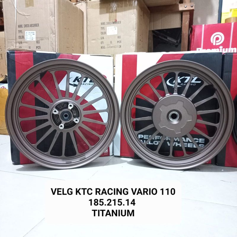 Velg KTC P18 Rebel beat scoopy vario 125/150