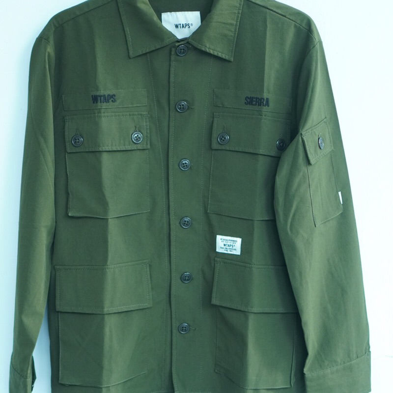 WTAPS JUNGLE JACKET SHIRT GREEN