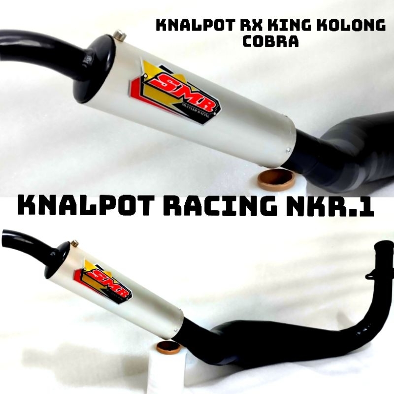 knalpot rx king kolong cobra SMR black series