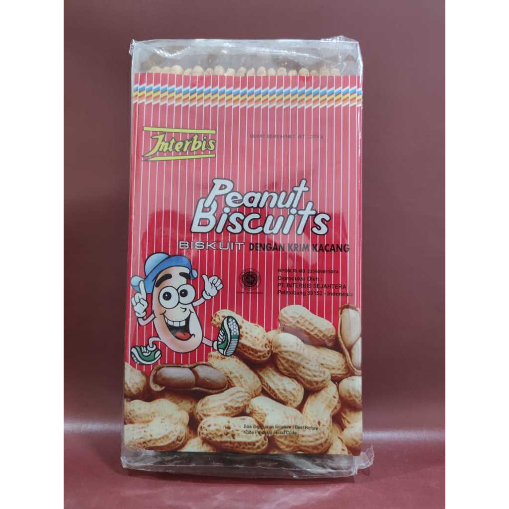 

It Peanut Biscuits Kacang 300GR - Biskuit Kue It Peanut