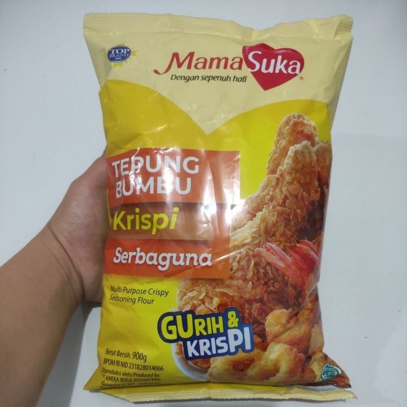 

MAMASUKA TEPUNG BUMBU KRISPI SERBAGUNA 900GR