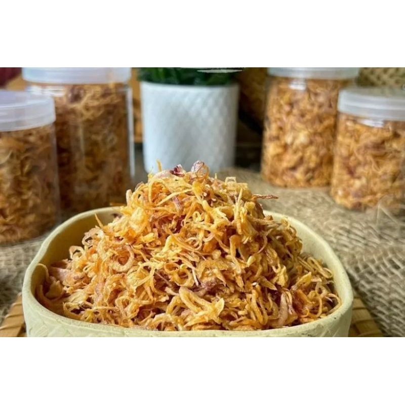 

500gr COD BAWANG GORENG AMOY /BAGOR ASLI BRAMBANG PREMIUM TANPA MSG ENAK GURIH RENYAH KRIUK TANPA PENGAWET