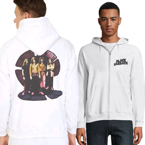 Jaket Hoodie Black Sabbath 1999 Tour Band Hoodie Ritsleting Bahan Cotton Fleece New Zipper Hoodie Wh