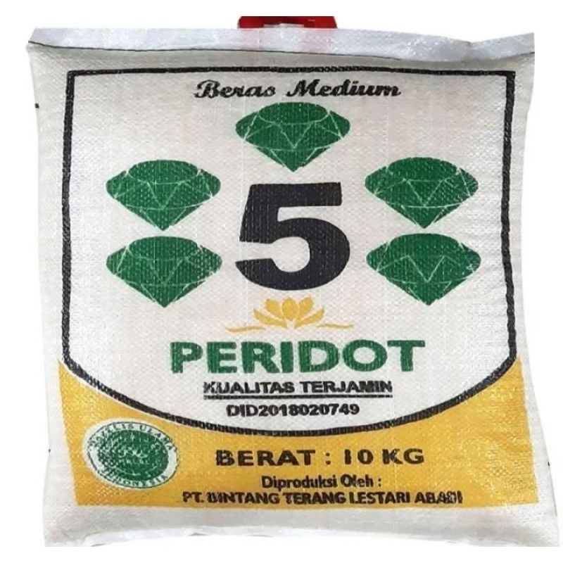 

BERAS PERIDOT 10KG MEDAN