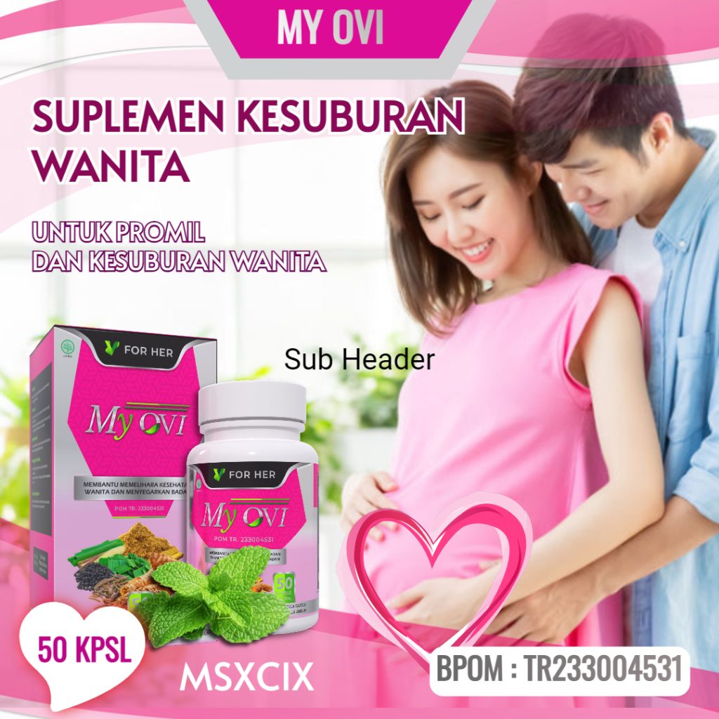 My Ovi/Ovuma - Heerbal Penyubur kandungan wanita dan promil