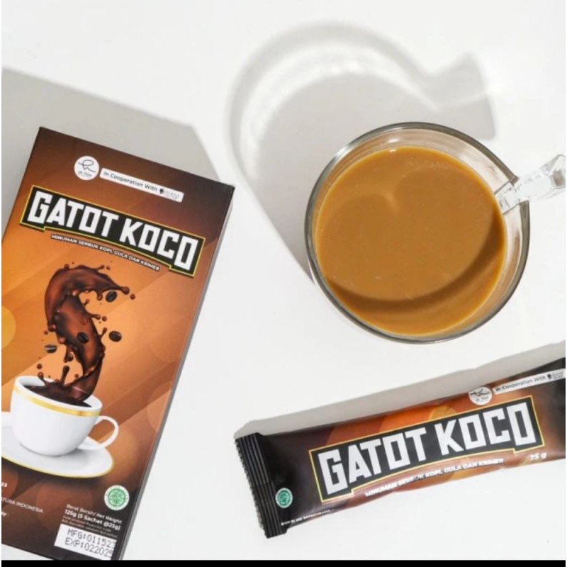 

dR.HEN kopi gatot koco support energi vitalitas 1 sachet